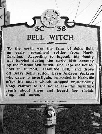The stamp of the bell witch